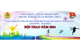 Hội thao Trung tâm Quản lý Đường thuỷ năm 2024