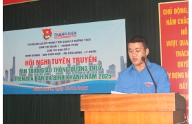 Hội nghị tuyên truyền an toàn giao thông đường thủy trên địa bàn xã Bình Khánh huyện Cần Giờ năm 2025
